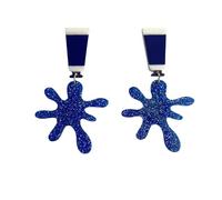 Boucles d'oreilles pendantes en acrylique pour enseignant, artiste, peintre, tube de peinture amusante, cadeau de remise de diplôme, bijoux de rentrée scolaire, Acrylique, Pas de gemme