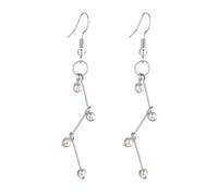 Boucles d'oreilles pendantes en argent pour femme tendance, boucles d'oreilles pendantes style bohème mignonnes style occidental, vintage, gothique, ethnique, plage, vacances, longues boucles