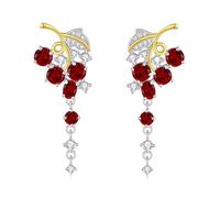 Boucles D'Oreilles Pendantes En Argent Sterling pour Femmes - Boucles D'Oreilles Pendantes À Franges Longues En Péridot Naturel Accessoires De Mariage De Demoiselle D'Honneur De Vacances Bijoux Po