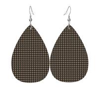Boucles d'oreilles pendantes en forme de larme avec imprimé cerf joyeux Noël pour femme, Saint-Valentin, festival, voyage