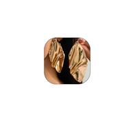Boucles d'oreilles pendantes épaisses en or irrégulier, délicates et froissées pour femme, Large, Métal, Pas de gemme
