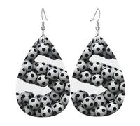 Boucles d'oreilles pendantes pour femme - Boucles d'oreilles en cuir style antique orientaliste en forme de larme, bijoux tendance pour fêtes, accessoires pour filles, taille unique, Cuir