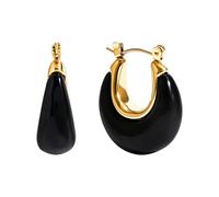 Boucles d'oreilles pendantes tendance en acier inoxydable avec cristaux lunes et confortables pour un usage quotidien, One Size, Comme décrit, Comme décrit.