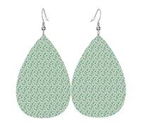 Boucles d'oreilles pendantes tendance en forme de larme avec cactus tropical, arbre et fleur, bijoux pour femme, Saint-Valentin, festival, voyage