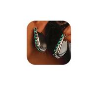 Boucles d'oreilles pendantes tendance en forme de nœud doré et cristal pour femme - En acier inoxydable - Légères et hypoallergéniques - Cadeau tendance, 0, Acier allié, Pas de gemme