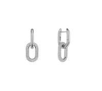 Boucles d'oreilles pendentif Daniel Wellington Collection Argent Carbine Crystal - femme