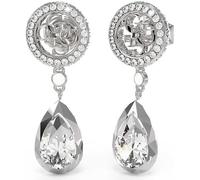 Boucles d'oreilles pendentif Guess argent collection 4G light - femme