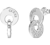Boucles d'oreilles pendentif Guess collection argent Blooming summer - femme