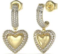 Boucles d'oreilles pendentif Guess Gold Collection Beloved - femme