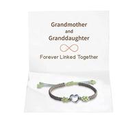 Boucles d'oreilles plates To My Granddaughter Forever Bracelets et cartes en pierre naturelle Bijoux Mtgb2000xmg1, taille unique, Autre, Pas de gemme