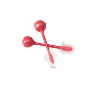 Boucles d'oreilles polyvalentes, rondes, flexibles, en bioplast - Supports de piercing en biocéramique robustes - Portez des supports de piercing d'oreille, taille unique, comme décrit