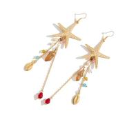 Boucles d'oreilles portables en métal plus solides et méduses Crochets d'oreilles élégants qui offrent des reflets durables et des élégances côtières Boucles d'oreilles légères et confortables, taille