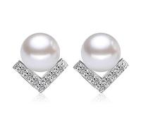 Boucles d'oreilles pour dames Mes d'oreilles Fashion Glamour Boucons élégants Elegant Boucles d'oreilles en forme de V brillantes