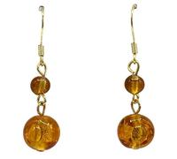 Boucles d'oreilles pour femme ancienne Murrina vénitienne en verre de Murano Made in Italy OV314H