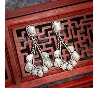Boucles d'oreilles pour femme Boho Turquoise Turquoise | Boho : ces boucles d'oreilles ajoutent une touche finale facile aux tenues décontractées, aux looks de fête