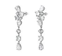 Boucles d'oreilles pour femme Brosway en acier argenté avec zircones BIG24