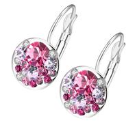 Boucles D'oreilles Pour Femmes - Bijoux De Magnétothérapie De | Aux Cristaux Roses - Boucles D'oreilles Pour Le Bien-être Et La Perte De Poids | Cadeau De Thérapie Magnét