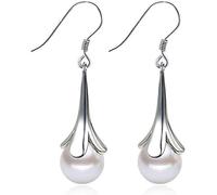 Boucles d'oreilles pour Femmes, Boucles d'oreilles à Tige, simplicité élégante, Pierre de Lune Sterling 925, Opale, Boucles d'oreilles Pendantes, Boucles d'oreilles à Pampilles de