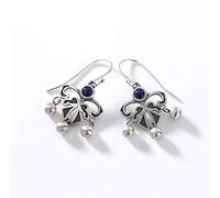 Boucles d'oreilles pour femmes, boucles d'oreilles chinoises S Retro Korean Fashion Personnalité papillon