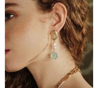 Boucles d'oreilles pour femmes, premium/élégantes/chics/pour le port quotidien/minimalistes, perle/cristal, pour maman/femmes/filles/mère, été/plage/bal/fête/vacances, fiançailles/mariage/promesse, ma