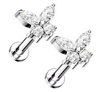 Boucles d'oreilles pour perçage du cartilage, boucles d'oreilles cartilage