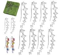 Boucles Doreilles Puces En Diamant Sept étoiles Collection 2026 Nouveauté Pour Femme Style Tendance(4PAIRS*#A)