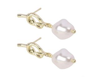 Boucles d'oreilles raffinées en perles extraterrestres avec profil profilé, légères pour un port confortable tout au long de la journée