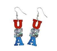 Boucles d'oreilles rayées en acrylique en forme de cœur et d'étoile - Design léger et confortable - Accessoires d'oreille pour un usage quotidien - Accessoires d'oreille tendance pour le bureau et les