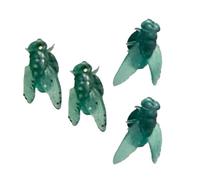 Boucles d'oreilles réalistes en forme de petites mouches noires - Planification créative - Fin et confortable - Pour tous les jours - Style artistique, One Size, Comme décrit, Comme décrit.