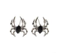 Boucles d'oreilles Rétro Noires Design Élégant 3cm | Design captivant, finition noire mate, élégance intemporelle, idéal pour rehausser toute tenue