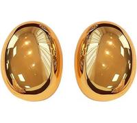 Boucles d'oreilles Retro Oval-Or KP29333