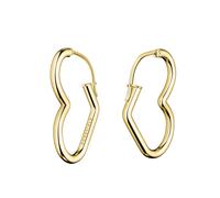 Boucles d'oreilles romantiques en acier plaqué or Essentiels JEHHG-J579