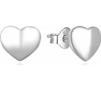 Boucles d'oreilles romantiques en argent Cœurs E0002421