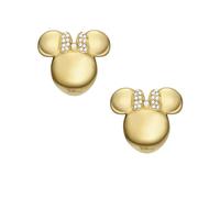 Boucles d'oreilles rondes dorées Disney Minnie JFC04705710