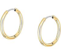 Boucles d'oreilles rondes en acier doré Ø 2 cm Créole SAUP23