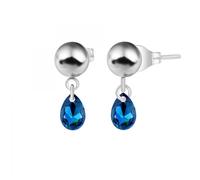 Boucles d'oreilles - SC Crystal - Cristaux de Bohème - 4x6mm - Métal - Clou/Puce
