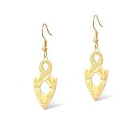 Boucles d'oreilles scarabées égyptiennes mythologie antique Ibis chauve du Nord Symbole de la puissance du pharaon Bijoux pour homme et femme, One Size, Acier inoxydable, Pas de gemme