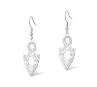 Boucles d'oreilles scarabées égyptiennes mythologie antique Ibis chauve du Nord Symbole de la puissance du pharaon Bijoux pour homme et femme, One Size, Acier inoxydable, Pas de gemme