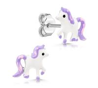 Boucles d'oreilles scout boucles d'oreilles en argent sterling 925/- rhodié l...