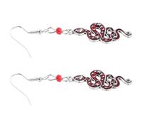 Boucles D'oreilles Serpent Pendantes Rétro en Alliage pour Femmes | Style Vintage et Unique, Confortables à Porter, Légères Oreilles, Sorties Entre Amies et Diverses Occasions