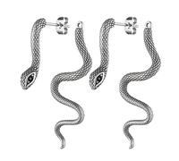 Boucles d'oreilles serpent pour filles | Boucles d'oreilles décoratives serpent | Goth The Year Of Snake Boucles d'oreilles pour femmes et hommes, bijoux avec pendentifs de vacances, Refer to
