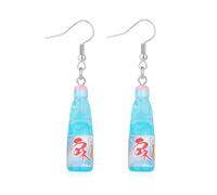 Boucles d'oreilles Soda Pop en forme de bouteille K-Pop Musique assorties - Cadeaux pour fans - Décoration d'Halloween, 1.5, Résine, Résine