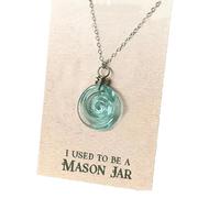 Boucles d'oreilles spirales en verre recyclé : boucles d'oreilles pendantes en verre recyclé, bijoux faits main, boucles d'oreilles en forme de goutte, pour votre femme (B)