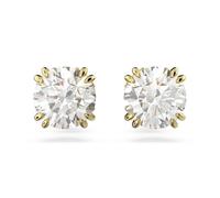 Boucles d'Oreilles - SWAROVSKI - Clous d'oreilles Constella - Métal doré - Cristaux - Jaune