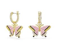 Boucles d'oreilles - Swarovski - Idyllia - Papillon - Jaune - Cristal