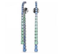 Boucles d'oreilles Swarovski Matrix 5741390 ruthénium