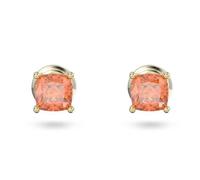 Boucles d'oreilles - SWAROVSKI - Stilla - Cristal orange - Métal rhodié - Clous