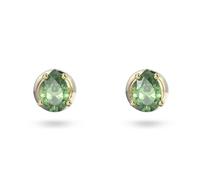 Boucles d'oreilles - SWAROVSKI - Stilla - Cristal vert - Métal doré - Clous
