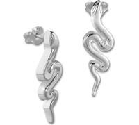 Boucles d'oreilles Teenie-Weenie pour enfants 925 en argent véritable Serpent SDO4296J