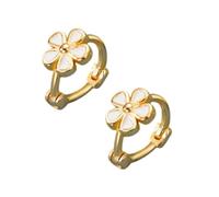 Boucles d'oreilles tendance en alliage motif marguerites - Confortables - Accessoires pour sorties décontractées - Tendance - Élégants - Tenue décontractée, taille unique, Comme décrit, Comme décrit.
